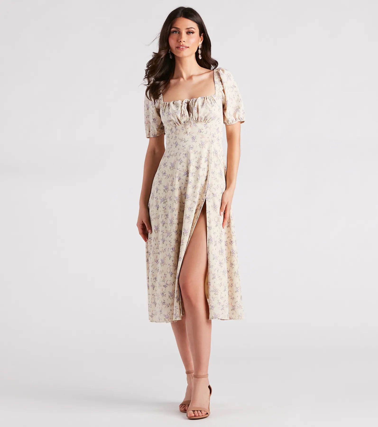 Breezy Weekend Vibes Floral Dress