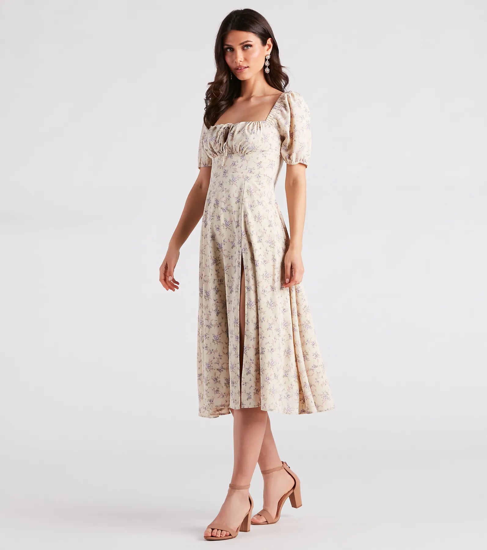Breezy Weekend Vibes Floral Dress